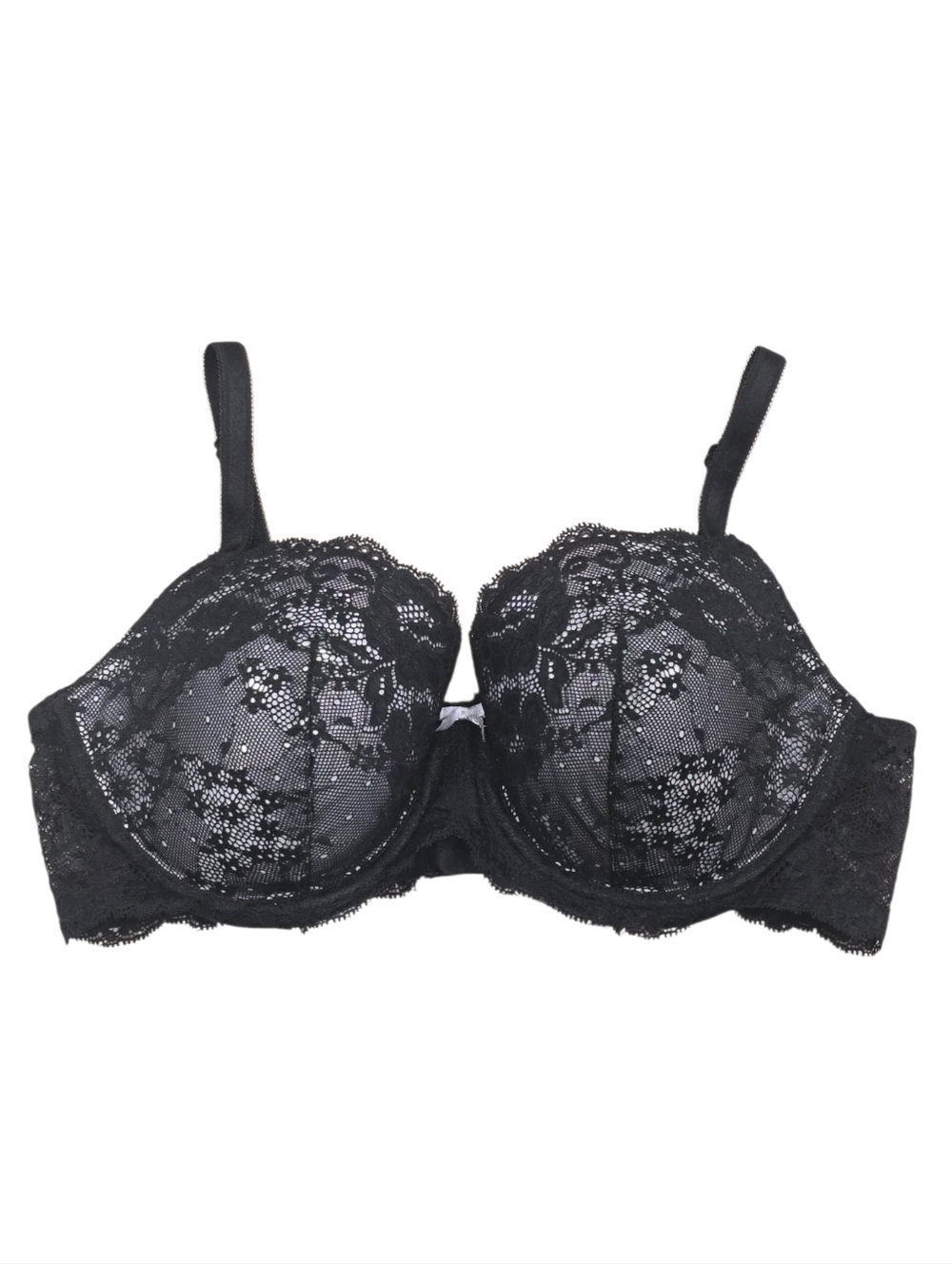 Victoria's Secret Lace Secret Angels Lined Demi Bra - Picture 4 of 7